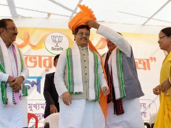 BJP displays strength in Dharmanagar: CM Manik Saha calls for massive voting for BJP in Lok Sabha Poll BJP displays strength in Dharmanagar: CM Manik Saha calls for massive voting for BJP in Lok Sabha Poll